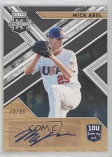 2019 Panini Elite Extra Edition Black 73/99 Mick Abel #18U-MA Auto 0l1s