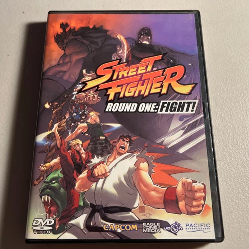Street Fighter - Round One: FIGHT! (DVD, 2009) Animated Comic, Capcom - Picture 1 of 4