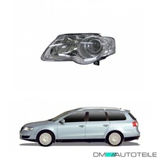 Hauptscheinwerfer links H7/H7 Motor für VW Passat B6 3C2 Variant 3C5