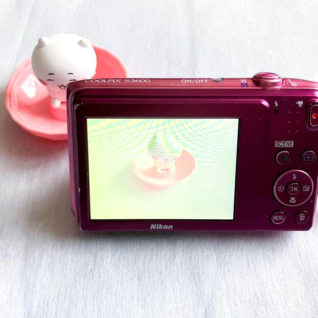 Nikon COOLPIX S3600 20.1MP Digital Camera - Pink for sale online