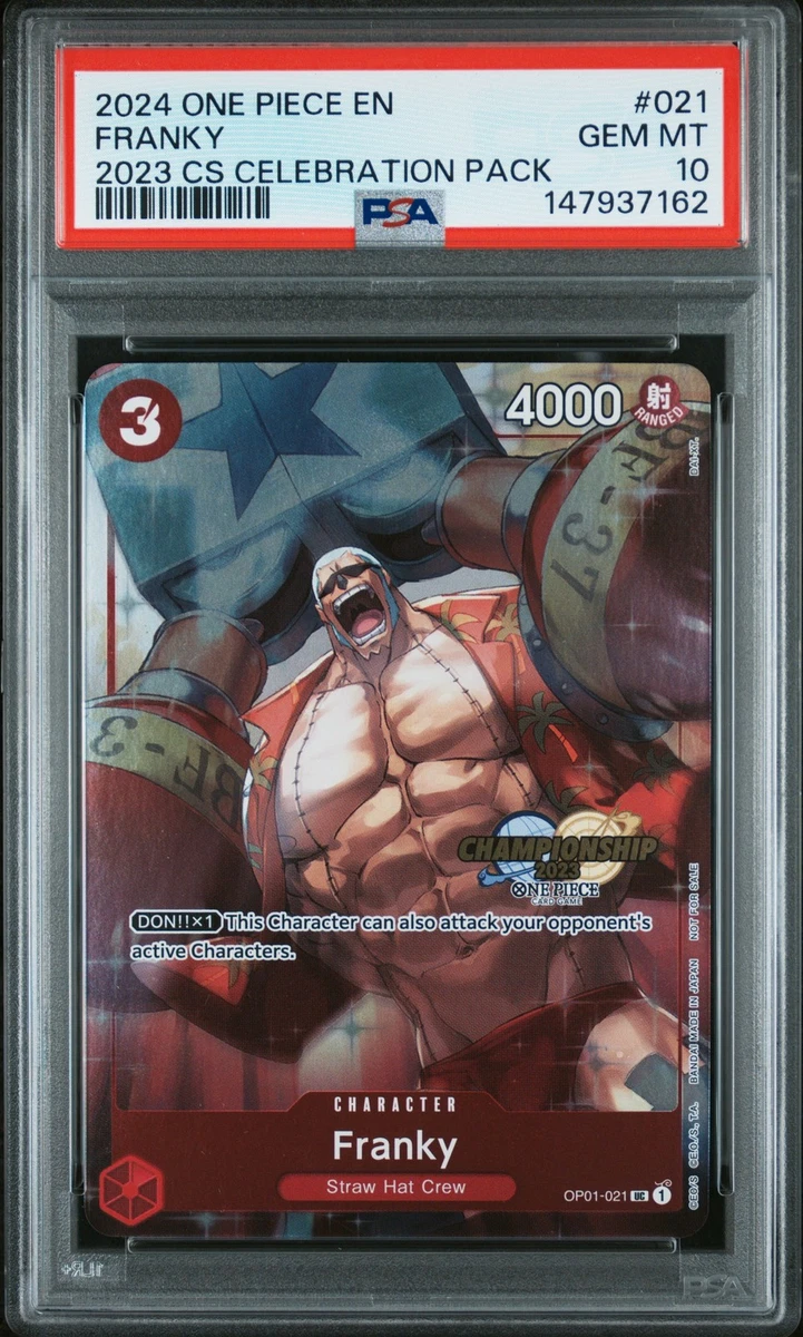 Las mejores ofertas en Franky OP01-021 One Piece Promotion Cards