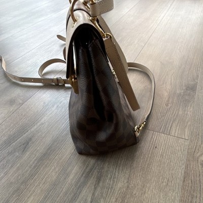 Louis Vuitton Clapton Backpack Damier Ebene Brown Leather  display picture 3