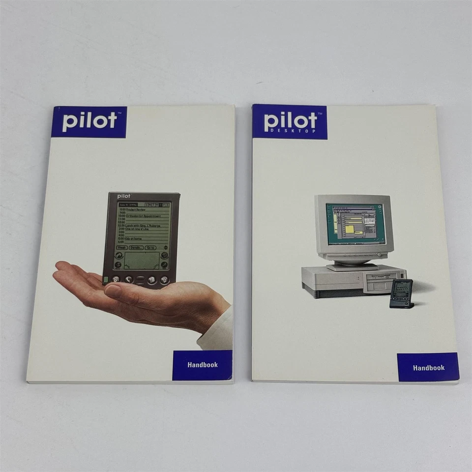 1996 US Robotics Pilot Desktop Computer And Palm Pilot Handbooks - Image 2 of 4