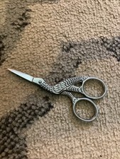 3.5 VINTAGE Scissors  STORK CRANE FINE POINT ...