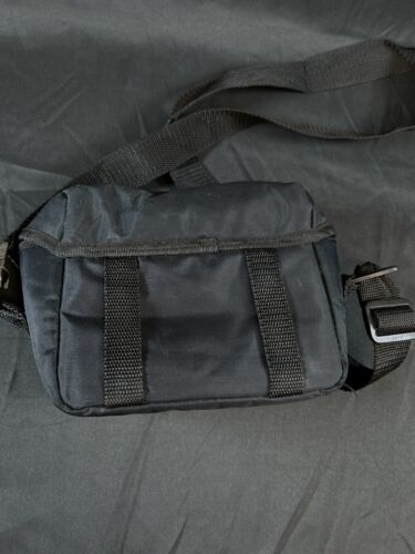 Vintage 80s Kodak Camera Case Black Bag case with Shoulder Strap - Picture 4 of 5