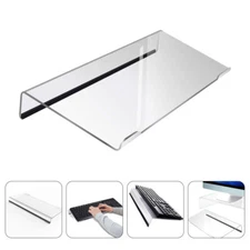 Keyboard Tray Mount Comfortable Holder Office Stand Transparent Support