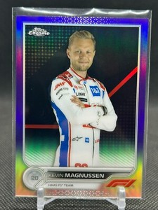 2022 Topps Chrome F1 - F1 Racers Kevin Magnussen #73 Purple Refractor /399