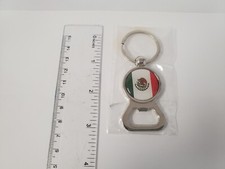 Mexico. Flag of Mexico. Brand New Enamel Metal Keychain Key Chain Keyring