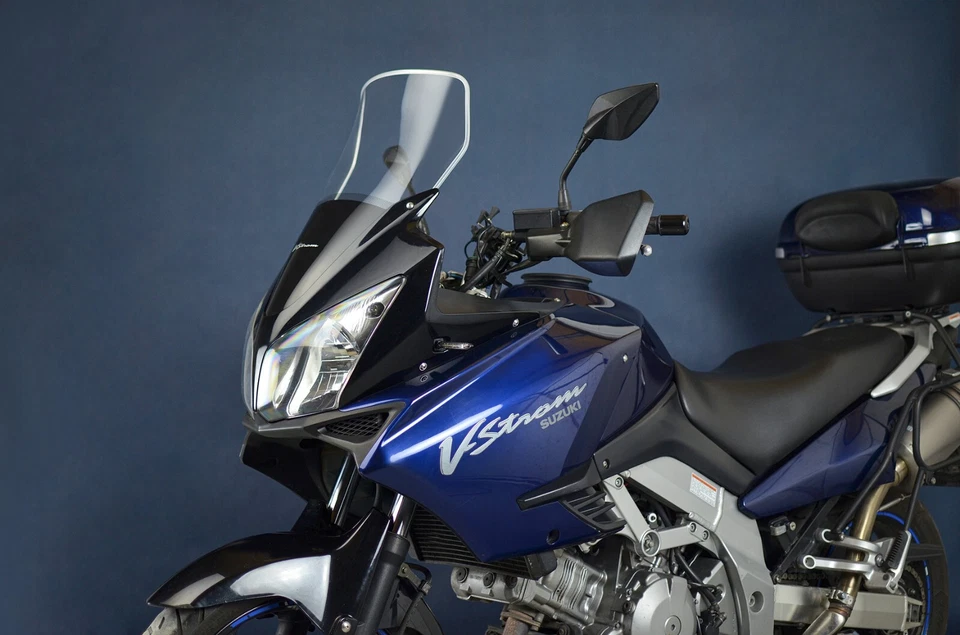 SUZUKI DL 1000 V-STROM 2002-2003 PARE-BRISE TOURING HAUTE ÉCRAN 4 COULEURS - Photo 4/4