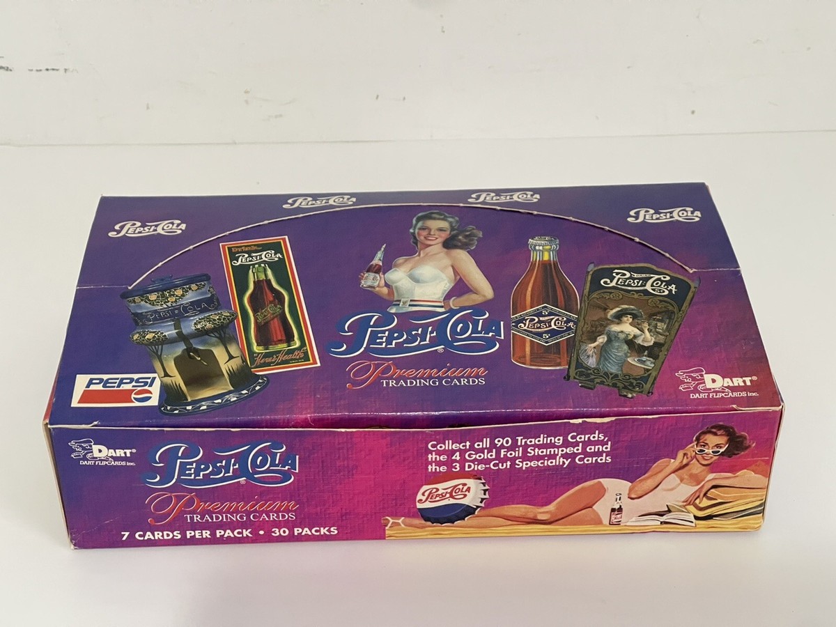 PEPSI-COLA 1996 PREMIUM Series Trading Card EMPTY BOX | eBay