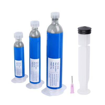 138°C BGA Tin Solder Paste Leaded Sn42/Bi58 Syringe Liquid Flux Melting Point