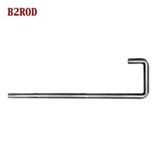 B2rod Universal Exhaust Southern Hanger 38 Rod 90 J Hook Style 10 B2rod Universal Exhaust Southern Hanger 38 Rod 90 J Hook Style 10