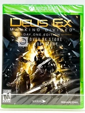 Deus Ex: Mankind Divided Day One Edition - Xbox One - Brand New | Factory Sealed
