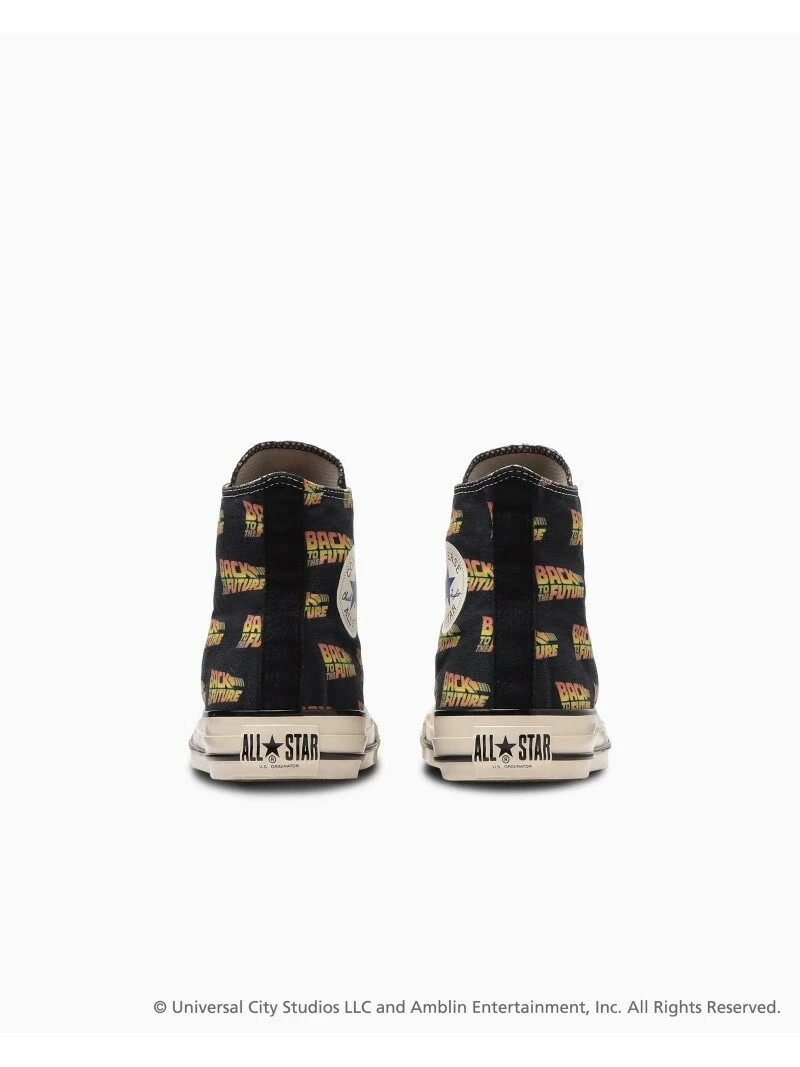 Converse ALL STAR US LG HI BACK TO THE FUTURE Black Unisex