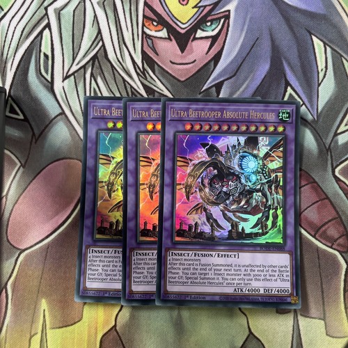 YU-GI-OH! Sammelkarte Ultra Beetrooper Absolute Hercules – BODE-EN088 Ultra Rare 1st Edition