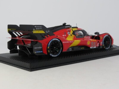 BBR Ferrari 499P #51 Pier Guidi Giovinazzi Calado 24H Le Mans 2024 1/18 P18252B
