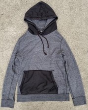 Abercrombie  Fitch Vintage Mens Heather Gray Hoodie