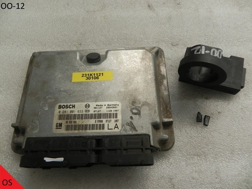 Opel Vectra B 2.0DTi Diesel Motorsteuergerät Steuergerät ECU 0281001633 93186860