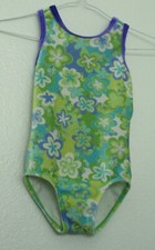 GK leotard CS Flowers