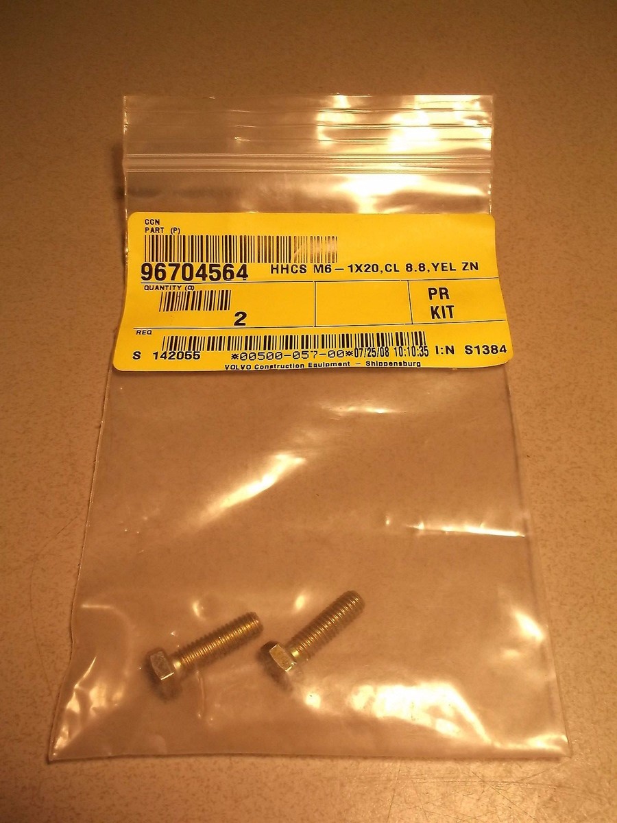 Volvo 96704564 Hexagon Screw, Lot of 2 *FREE SHIPPING* | eBay
