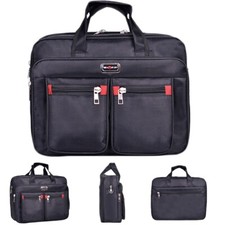 Men Laptop Messenger Shoulder Bag Briefcase Work Travel Office Document Handbag