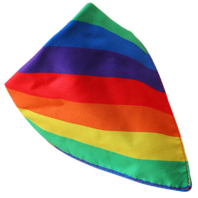 Haustier Regenbogendreieck Schalel Hundekleidung Welpen-Bandana vente Eltern-Kind