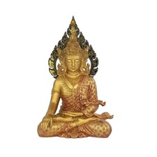 Thai Buddha Figur Tibet Nepal Figur Buddhismus Yoga Sammlerfigur Dekoration IM47