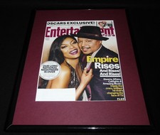 Empire Framed ORIGINAL 2015 Entertainment Weekly Cover Taraji P Henson T Howard