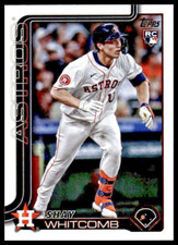 2025 Topps #87 Shay Whitcomb RC Houston Astros