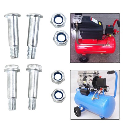 Installation Kit for Air Compressor Caster Wheel with For 12mm Inner Hole Nut
