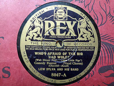 LEW SYLVA - CHOOSE ONE OF FOUR 78 rpm discs