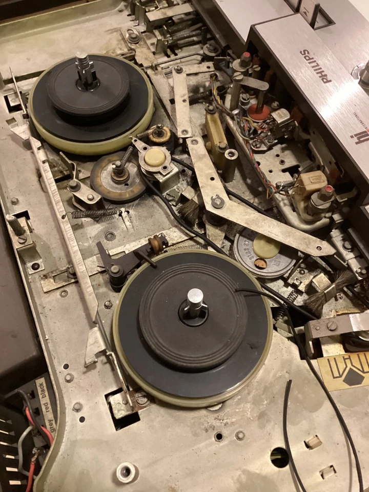 PHILIPS CARRETE A CARRETE ESTÉREO 4407 HIFI TIPO N4 407/60 SERIE # 069658 AUSTRIA 60s Foto 2 de 4