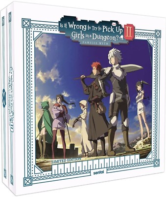 IS IT WRONG TO TRY TO PICK UP GIRLS IN A DUNGEON?! II LIMITED EDITION BLU-RAY