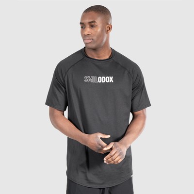 Smilodox Herren T-Shirt Kenley - Slim Fit kurzarm Oberteil mit Rundhals
