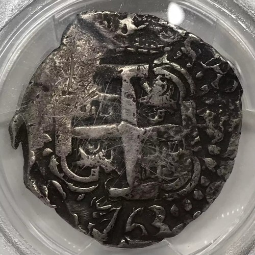 1763-P V-Y BOLIVIA Silver 8 REALES PCGS VF (Scratch) Calico-1139 S P Rutherford - 第 4/5 張圖片