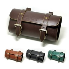 Vingtage Bicycle Bag British Retro Motorcycle Saddle Bag Leather Handlebar Bag