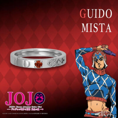 JoJo`s Bizarre Adventure: Golden Wind Guido Mista Finger Ring ...