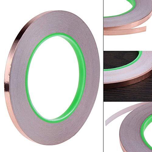 Copper Foil Tape 1/8Inch x 22Yards 4 Rolls with Double Sided Conductive Adhesive - Afbeelding 6 van 8