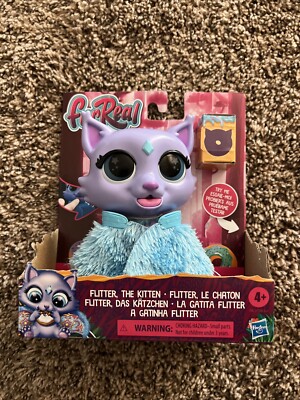 New FurReal Flitter The Kitten Interactive Toy Lights & Sounds Sealed In Package