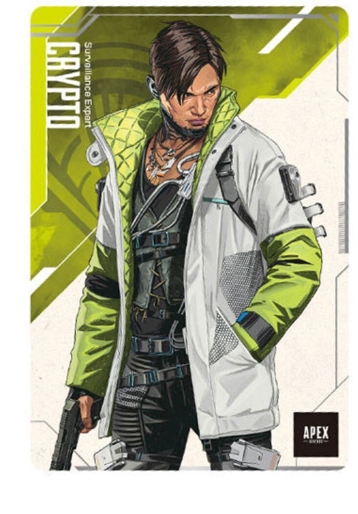 APEX LEGENDS Trading Card W#1 No.11 Crypto BANDAI Japan | eBay