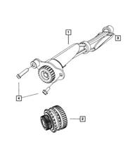 Engine Balance Shaft Mopar 53021298AB