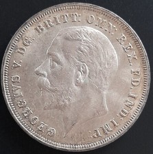 1935 George V RH Crown Coin-Excellent Condition-Collectable Coin