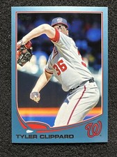 TYLER CLIPPARD #136 2013 Topps Baseball Wal-Mart Blue Washington Nationals