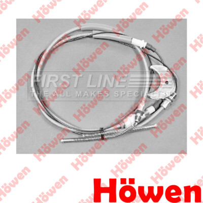 Fits Ford P100 1987-1992 1.8 TD 2.0 Hand Brake Cable Rear Howen 6174451