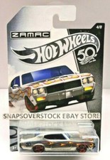 2018 HOT WHEELS 50TH ANNY ZAMAC SERIES 1970 BUICK GSX, 4/8, VHTF, FREE SHIPPING
