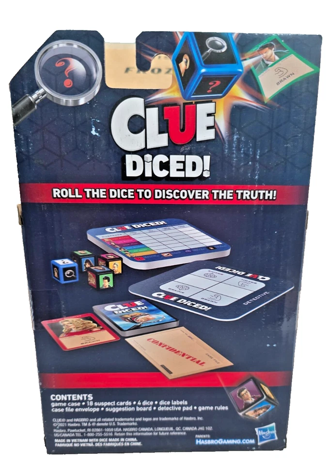Hasbro Gaming Clue Diced Game - Image 2 of 4
