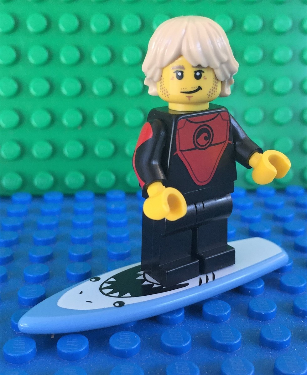 Lego 71018 series 17 Professional SURFER Pro Surfboard Minifigures