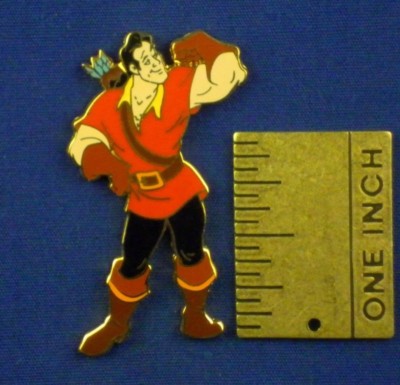 Gaston Flexing Villain from Beauty and Beast Box Set LE 1500 Pin