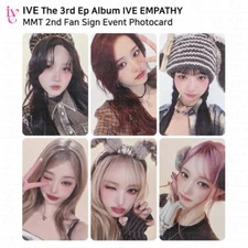 IVE The 3rd EP Album IVE EMPATHY MMT 2nd Fan Sign Event Photocard KPOP K-POP