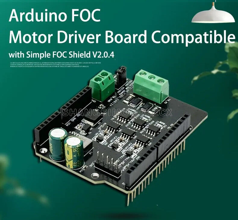 SimpleFOC Shield FOC BLDC Motor Controller Board for Arduino Servo Stm32